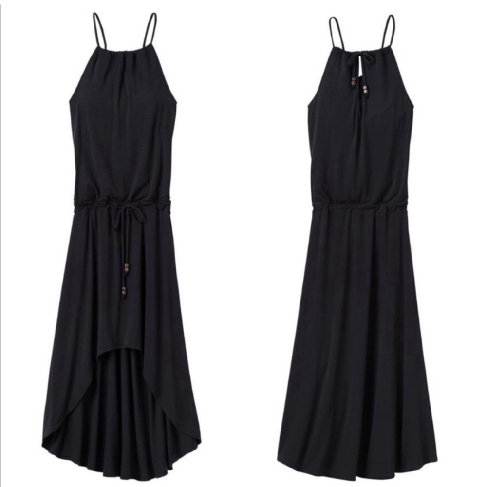 Athleta Malti Patio Maxi Dress Black